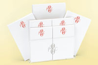 Great Gifts by Chatsworth Notepads - Monogram Tabley Set
