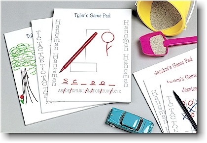 Great Gifts by Chatsworth - My Own Game Notepads Great Gifts by Chatsworth - My Own Game Notepads