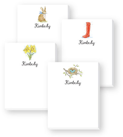 Cute Collection Notepads by Donovan Designs - Spring