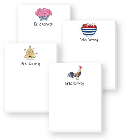Cute Collection Notepads by Donovan Designs - Farmhouse