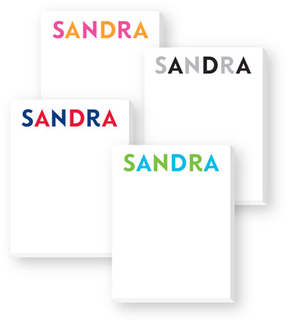 Cute Collection Notepads by Donovan Designs - Multi Color Cute Collection Notepads by Donovan Designs - Multi Color