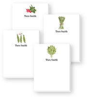 Cute Collection Notepads by Donovan Designs - Vegetables