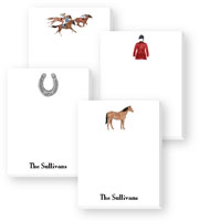 Cute Collection Notepads by Donovan Designs - Equestrian