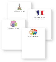 Cute Collection Notepads by Donovan Designs - French