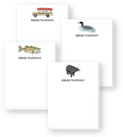 Cute Collection Notepads by Donovan Designs - Outdoorsman
