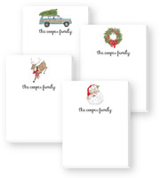Cute Collection Notepads by Donovan Designs - Holiday