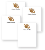 Cute Collection Notepads by Donovan Designs - Football