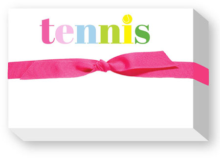 Big & Bold Notepads by Donovan Designs (Pastel Tennis)