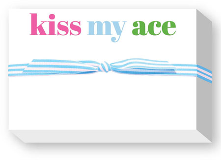 Big & Bold Notepads by Donovan Designs (Kiss My Ace)