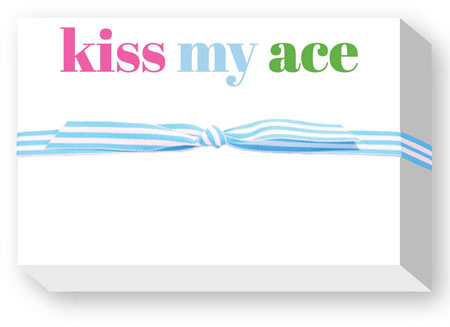 Big & Bold Notepads by Donovan Designs (Kiss My Ace) Big & Bold Notepads by Donovan Designs (Kiss My Ace)