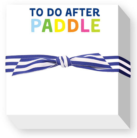 Chubbie Notepads by Donovan Designs (To Do After Paddle) Chubbie Notepads by Donovan Designs (To Do After Paddle)