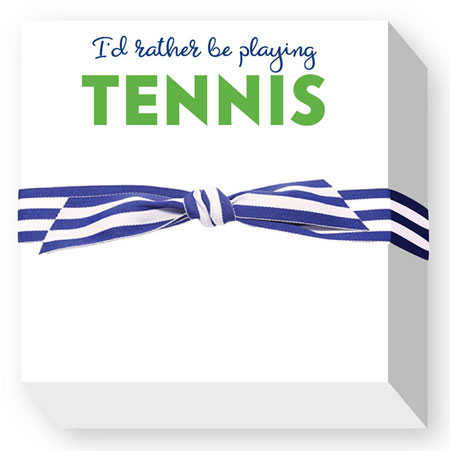 Chubbie Notepads by Donovan Designs (I'd Rather Be Playing Tennis) Chubbie Notepads by Donovan Designs (I'd Rather Be Playing Tennis)