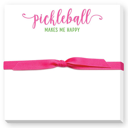 Doodle Notepads by Donovan Designs (Pickleball Makes Me Happy)