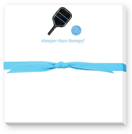 Doodle Notepads by Donovan Designs (Cheaper Than Therapy - Pickleball) Doodle Notepads by Donovan Designs (Cheaper Than Therapy - Pickleball)