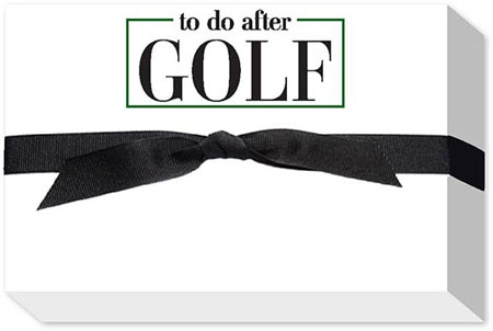 Big & Bold Notepads by Donovan Designs (To Do After Golf) Big & Bold Notepads by Donovan Designs (To Do After Golf)