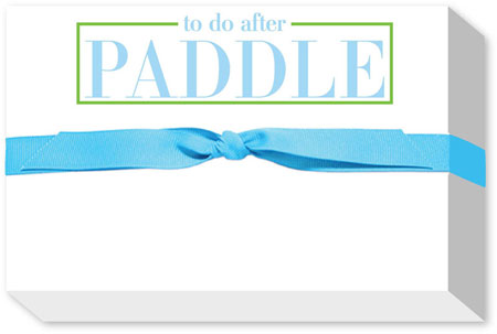 Big & Bold Notepads by Donovan Designs (To Do After Paddle) Big & Bold Notepads by Donovan Designs (To Do After Paddle)