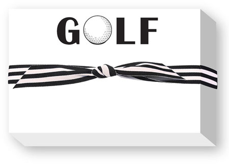 Big & Bold Notepads by Donovan Designs (Golf with Ball) Big & Bold Notepads by Donovan Designs (Golf with Ball)