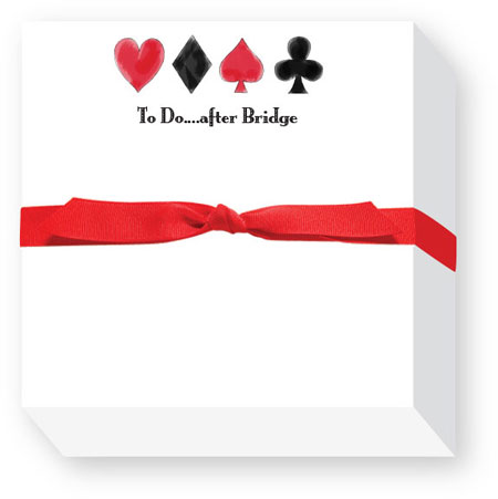 Chubbie Notepads by Donovan Designs (To Do After Bridge) Chubbie Notepads by Donovan Designs (To Do After Bridge)