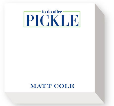 Chubbie Notepads by Donovan Designs (To Do After Pickle) Chubbie Notepads by Donovan Designs (To Do After Pickle)