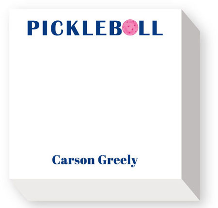 Chubbie Notepads by Donovan Designs (Pickleboll) Chubbie Notepads by Donovan Designs (Pickleboll)