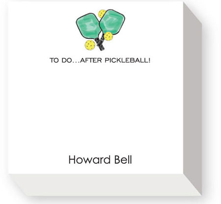 Chubbie Notepads by Donovan Designs (To Do After Pickleball) Chubbie Notepads by Donovan Designs (To Do After Pickleball)