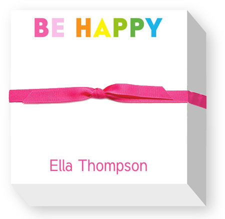 Chubbie Notepads by Donovan Designs (Be Happy)