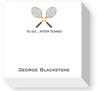 Chubbie Notepads by Donovan Designs (To Do After Tennis - Racquets)