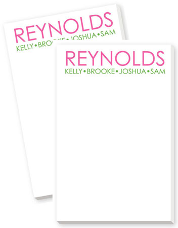 Large Notepads by Donovan Designs (Reynolds)