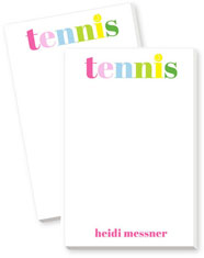 Large Notepads by Donovan Designs (Tennis)