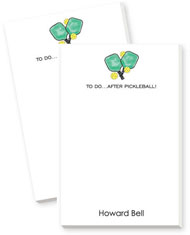 Large Notepads by Donovan Designs (To Do After Pickleball)