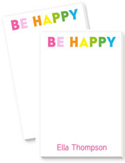Large Notepads by Donovan Designs (Be Happy)