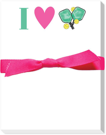 Mini Notepads by Donovan Designs (I Love Pickleball)