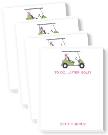 Mini Notepads by Donovan Designs (Golf Cart) Mini Notepads by Donovan Designs (Golf Cart)