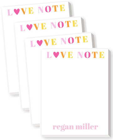Mini Notepads by Donovan Designs (Love Note) Mini Notepads by Donovan Designs (Love Note)