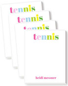 Mini Notepads by Donovan Designs (Tennis)