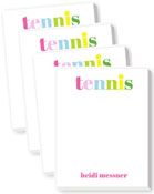 Mini Notepads by Donovan Designs (Tennis)