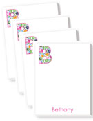 Mini Notepads by Donovan Designs (Floral Initial)