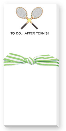 Skinnie Notepads by Donovan Designs (To Do After Tennis!)