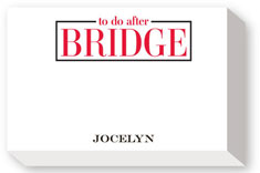 Big & Bold Notepads by Donovan Designs (Bridge)