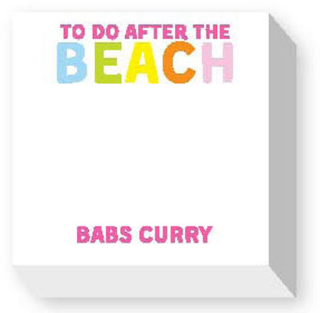 Chubbie Notepads by Donovan Designs (Beach House)