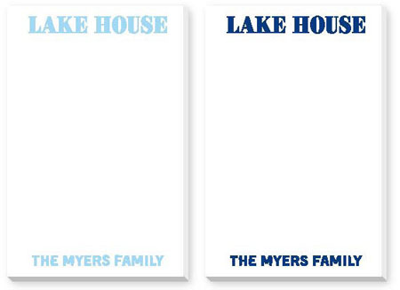 Large Notepad Variety Sets by Donovan Designs (Lake House)