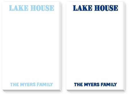 Large Notepad Variety Sets by Donovan Designs (Lake House) Large Notepad Variety Sets by Donovan Designs (Lake House)