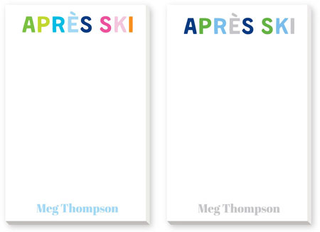 Large Notepad Variety Sets by Donovan Designs (Apres Ski)