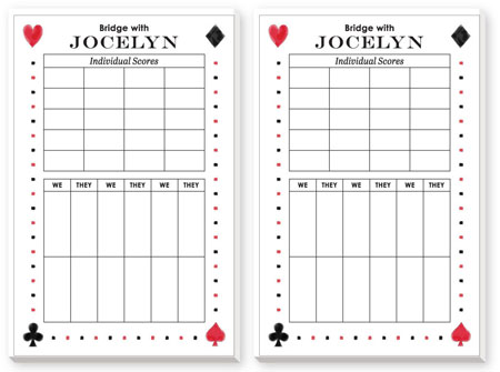 Large Notepad Variety Sets by Donovan Designs (Bridge) Large Notepad Variety Sets by Donovan Designs (Bridge)