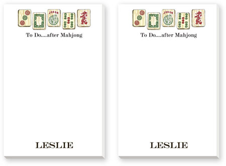 Large Notepad Variety Sets by Donovan Designs (Mahjong)