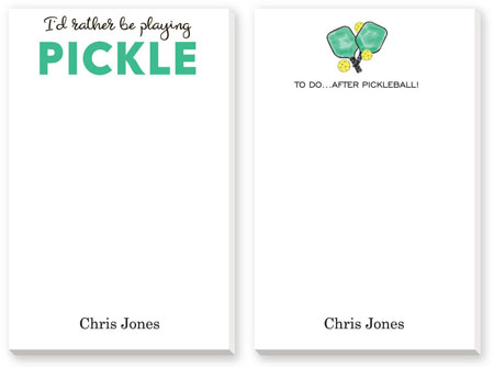 Large Notepad Variety Sets by Donovan Designs (Pickleball) Large Notepad Variety Sets by Donovan Designs (Pickleball)