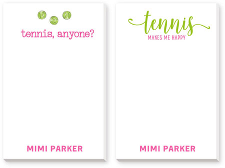 Large Notepad Variety Sets by Donovan Designs (Tennis) Large Notepad Variety Sets by Donovan Designs (Tennis)