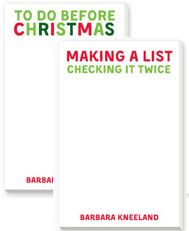 Large Notepad Variety Sets by Donovan Designs (Christmas)