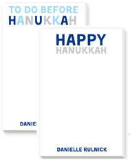 Large Notepad Variety Sets by Donovan Designs (Hanukkah)