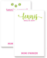 Large Notepad Variety Sets by Donovan Designs (Tennis)